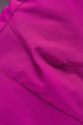 Оптом Горнолыжный костюм для девочки малинового цвета 9316M, фото 17