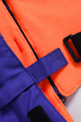 Оптом Горнолыжный костюм для мальчика оранжевого цвета 9317O в Екатеринбурге, фото 18