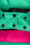 Оптом Горнолыжный костюм для девочки зеленого цвета 9318Z в Омске, фото 10
