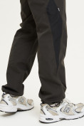 Оптом Спортивные брюки Valianly мужские цвета хаки 93230Kh, фото 7