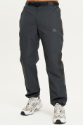 Оптом Спортивные брюки Valianly мужские темно-синего цвета 93230TS в Санкт-Петербурге, фото 2