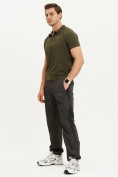 Оптом Спортивные брюки Valianly мужские цвета хаки 93230Kh, фото 12
