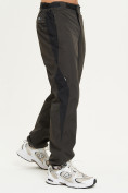 Оптом Спортивные брюки Valianly мужские цвета хаки 93230Kh, фото 3