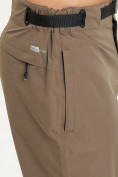 Оптом Спортивные брюки Valianly мужские коричневого цвета 93231K в Перми, фото 8