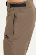 Оптом Спортивные брюки Valianly мужские коричневого цвета 93231K в Перми, фото 9
