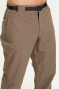 Оптом Спортивные брюки Valianly мужские коричневого цвета 93231K в Перми, фото 15
