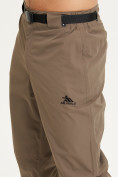 Оптом Спортивные брюки Valianly мужские коричневого цвета 93231K в Перми, фото 16