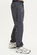 Оптом Спортивные брюки Valianly мужские темно-синего цвета 93232TS, фото 5