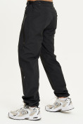 Оптом Спортивные брюки Valianly мужские черного цвета 93232Ch в Санкт-Петербурге, фото 3