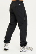 Оптом Спортивные брюки Valianly мужские черного цвета 93232Ch в Волгоградке, фото 6