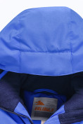 Оптом Горнолыжный костюм для мальчика синего цвета 9323S в Перми, фото 7