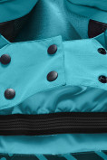 Оптом Горнолыжный костюм для девочки бирюзового цвета 9324Br в Самаре, фото 9