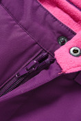 Оптом Горнолыжный костюм для девочки розового цвета 9324R в Сочи, фото 21