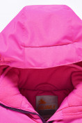 Оптом Горнолыжный костюм для девочки розового цвета 9324R, фото 7