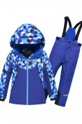 Оптом Горнолыжный костюм для мальчика синего цвета 9325S в Алма-Ате