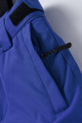 Оптом Горнолыжный костюм для мальчика синего цвета 9325S в Краснодаре, фото 17