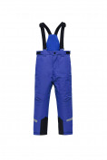 Оптом Горнолыжный костюм для мальчика синего цвета 9325S в Иркутске, фото 5