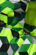 Оптом Горнолыжный костюм для мальчика зеленого цвета 9325Z, фото 10