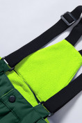 Оптом Горнолыжный костюм для мальчика зеленого цвета 9325Z в Оренбурге, фото 12