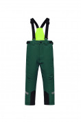 Оптом Горнолыжный костюм для мальчика зеленого цвета 9325Z, фото 5
