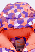 Оптом Горнолыжный костюм для девочки бордового цвета 9326Bo в Челябинске, фото 20