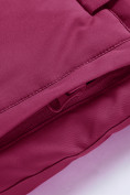 Оптом Горнолыжный костюм для девочки бордового цвета 9326Bo в Саратове, фото 14