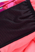 Оптом Горнолыжный костюм для девочки малинового цвета 9326M в Саратове, фото 18