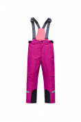 Оптом Горнолыжный костюм для девочки малинового цвета 9326M в Оренбурге, фото 5