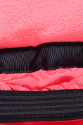 Оптом Горнолыжный костюм для девочки малинового цвета 9326M в Оренбурге, фото 9