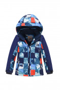 Оптом Горнолыжный костюм для мальчика темно-синего цвета 9327TS в Оренбурге, фото 2