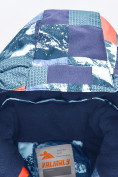 Оптом Горнолыжный костюм для мальчика темно-синего цвета 9327TS, фото 22