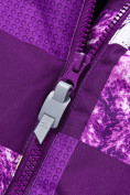 Оптом Горнолыжный костюм для девочки фиолетового цвета 9328F в Уфе, фото 19