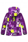 Оптом Горнолыжный костюм для девочки фиолетового цвета 9328F в Хабаровске, фото 3