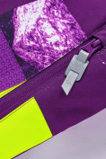 Оптом Горнолыжный костюм для девочки фиолетового цвета 9328F в Перми, фото 21