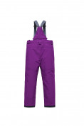 Оптом Горнолыжный костюм для девочки фиолетового цвета 9328F, фото 6