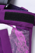 Оптом Горнолыжный костюм для девочки фиолетового цвета 9328F в Омске, фото 9