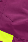 Оптом Горнолыжный костюм для девочки малинового цвета 9328M в Сочи, фото 20