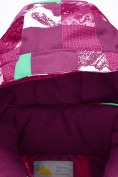 Оптом Горнолыжный костюм для девочки малинового цвета 9328M в Самаре, фото 21