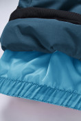 Оптом Горнолыжный костюм для девочки бирюзового цвета 9330Br в Волгоградке, фото 16
