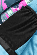 Оптом Горнолыжный костюм для девочки бирюзового цвета 9330Br в Сочи, фото 19