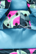 Оптом Горнолыжный костюм для девочки бирюзового цвета 9330Br в Сочи, фото 8