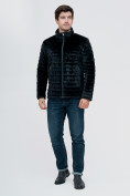 Оптом Куртка велюровая классическая Valianly черного цвета 93352Ch в Казани, фото 2