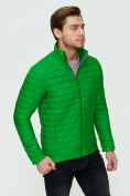 Оптом Куртка стеганная Valianly зеленого цвета 93354Z в Омске, фото 10