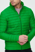 Оптом Куртка стеганная Valianly зеленого цвета 93354Z в Перми, фото 12