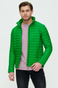 Оптом Куртка стеганная Valianly зеленого цвета 93354Z в Перми, фото 3