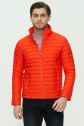 Оптом Куртка стеганная Valianly оранжевого цвета 93354O, фото 4