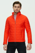 Оптом Куртка стеганная Valianly оранжевого цвета 93354O, фото 9