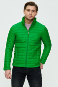 Оптом Куртка стеганная Valianly зеленого цвета 93354Z, фото 4