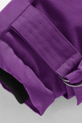 Оптом Парка зимняя подростковая для девочки фиолетового цвета 9340F, фото 9