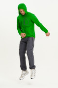 Оптом Ветровка спортивная Valianly мужская зеленого цвета 93419Z в Казани, фото 6
